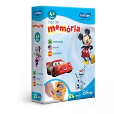 Jogo Da Memória - Idiomas - Disney - 24 Pares - 3003