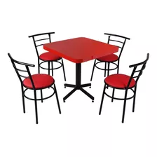 Mesa Con Sillas Para Restaurante Bar Cafetería Comedor