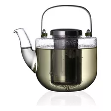 Chaleira Em Vidro Com Infusor Bjorn 650ml Viva Scandinavia Cor Branco