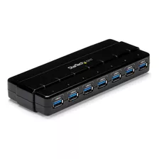 Concentrador Usb 3.0 De 7 Puertos - Hub De Sobremesa