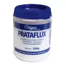 Fluxo Para Prata-(prataflux)-250 Gr- Kit 6 Potes