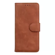 Funda De Teléfono De Piel Estampada En Color Sólido Para Inf