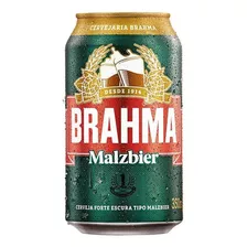Cerveza Brahma Malzbier Brasileña (350 Ml) Pack 12 Unidades