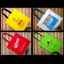 Sacolas De Tnt Ecobag Personalizada 500 Peças 30x40