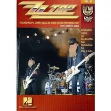 Guitarra Acompañamiento Dvd De Zz Top Vol 38