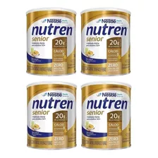 4 Latas - Nutren Senior 740g Sem Sabor-entrega Imediata !