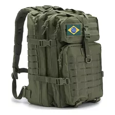 Mochila Tática Camping Militar 50 Litros Resistente A Água.