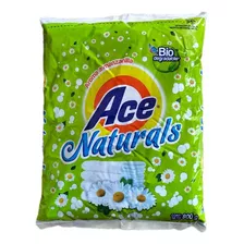 Caja Detergente Ace Naturals De 800 Grs Con 14 Piezas
