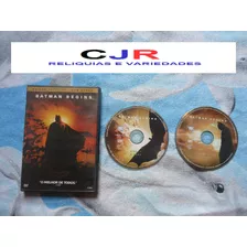 Dvd Batman Begins - Dvd Duplo - Ediçao Especial - Original