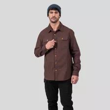 Camisa Talvot Hombre Burdeo Gnomo