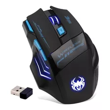 Mouse Gamer : Zelotes Profesional Sin Cable 2400 Dpi Ajusta