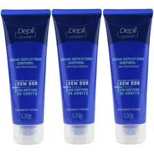 Creme Depilatório Depil Power (sem Dor) 120g (kit C/3)