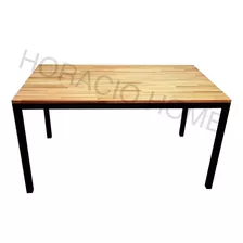 Mesas De Comedor Muebles En Hierro Y Madera Horacio Home