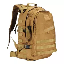 Mochila Táctica Militar 40 Litros Color Ocre