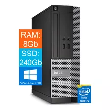 Cpu Desktop Dell Core-i5 3.2ghz 8gb Ssd 240gb Win10