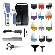 Combo Wahl Home Color Pro Cordless 21 Pcs Necessaire Bivolt