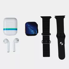 Reloj Inteligente Smart Watch Eden+ Audifonos Inalambricos