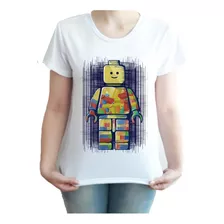 Camiseta Feminino Ou Masculino Lego Nostalgia Nf