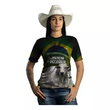 Camiseta Agro Brk As Meninas Da Pecuária Com Proteção Uv50+