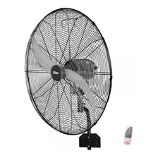 Ventilador De Pared Liliana Vwit32 Negro Con 2 Palas Color Plata De Metal, 32 De Diámetro 220 v