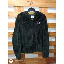 Chamarra Champion Sudadera Mujer Xl Peluche 