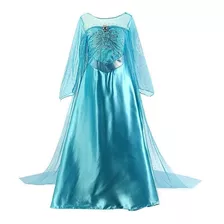 Vestido Fantasia Infantil Frozen Elsa 