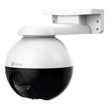 Camera De Segurança Ip Ezviz C8w Pro 2k Wifi 3mp Visão Notur Cor Branco