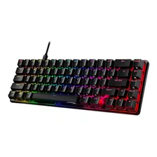 Teclado Gamer Hyperx Alloy Origins 65 Red Idioma Inglés