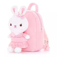 Gloveleya - Mochila Infantil Para Nias Con Conejito De Peluc