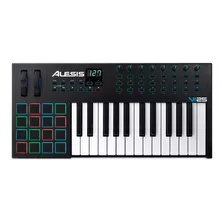 Controlador Usb Midi Alesis Vi25 De 25 Teclas E 16 Almofadas