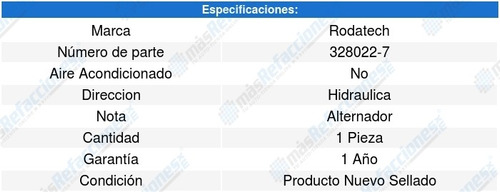 Banda Accesorios Bmw 323is 2.5l L6 00-05 Rodatech 5640156 Foto 2