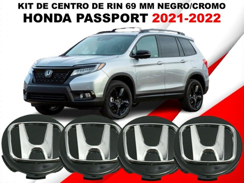 Kit De 4 Centros De Rin Honda Passport 2021-2022 69 Mm Foto 2