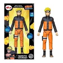 Boneco Naruto Uzumaki Shippuden 24 Cm Articulado Elka 