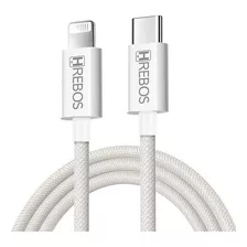 Cabo De Dados Para iPhone 11 12 13 Turbo3.0 Tecido Reforçado