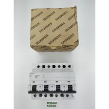 Mini Disjuntor Siemens 5sp4480-7 Mcb 4 Polos 400v 80a 10ka