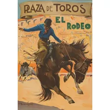 Pôster Retrô - El Rodeo Plaza De Toros - Decor 33 Cm X 48 Cm