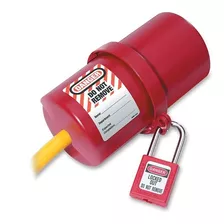 Bloqueo Master Lock 488 Para Enchufes Electricos 20800530 Color Rojo