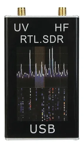 Receptor Sdr Usb Hf 100khz A 1.7ghz Para Pc Software Vhf Uhf