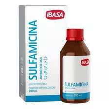 Sulfamicina Para Aves Ibasa Pet 200ml - Envio Imediato