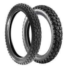 Kit Llantas 110/90-17 Y 90/90-19 Terra Plus Ax270 Xr Dm