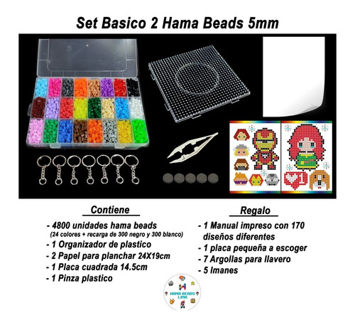 Hama Beads Set Basico 2 -  5mm 