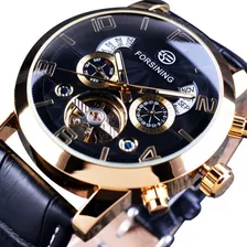 Reloj Mecánico Tourbillon De Lujo Para Hombre