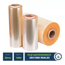 1 Rollo Film Gastronomico 30x1000 Cocina Pvc Alimento Reales