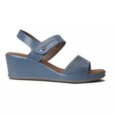 Sandalia Casual Mujer Alicia Azul Thunder Blue