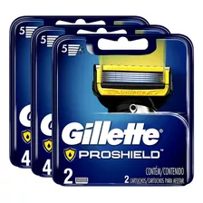 Carga Refil Gillette Fusion Proshield 5 - 10 Cartuchos