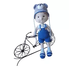 Boneco Bebê Theo Em Amigurumi - Crochê
