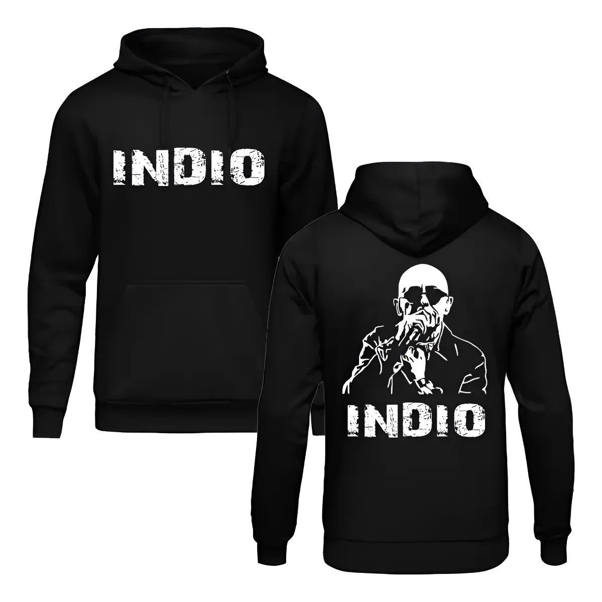 Buzo Canguro Rock Nacional Todas Las Bandas Indio