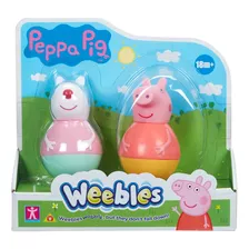 Peppa Pig E Susie 2 Bonecos Personagens Weebles Interativos