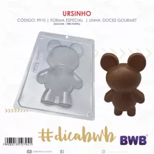 Kit 2 Formas Silicone Bwb Urso E Ursinho