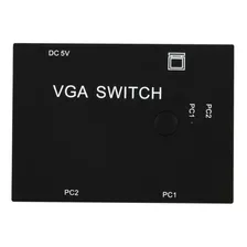 2 Puertos Vga Switch Box 2 En 1 Vedio Selector Adaptador Par